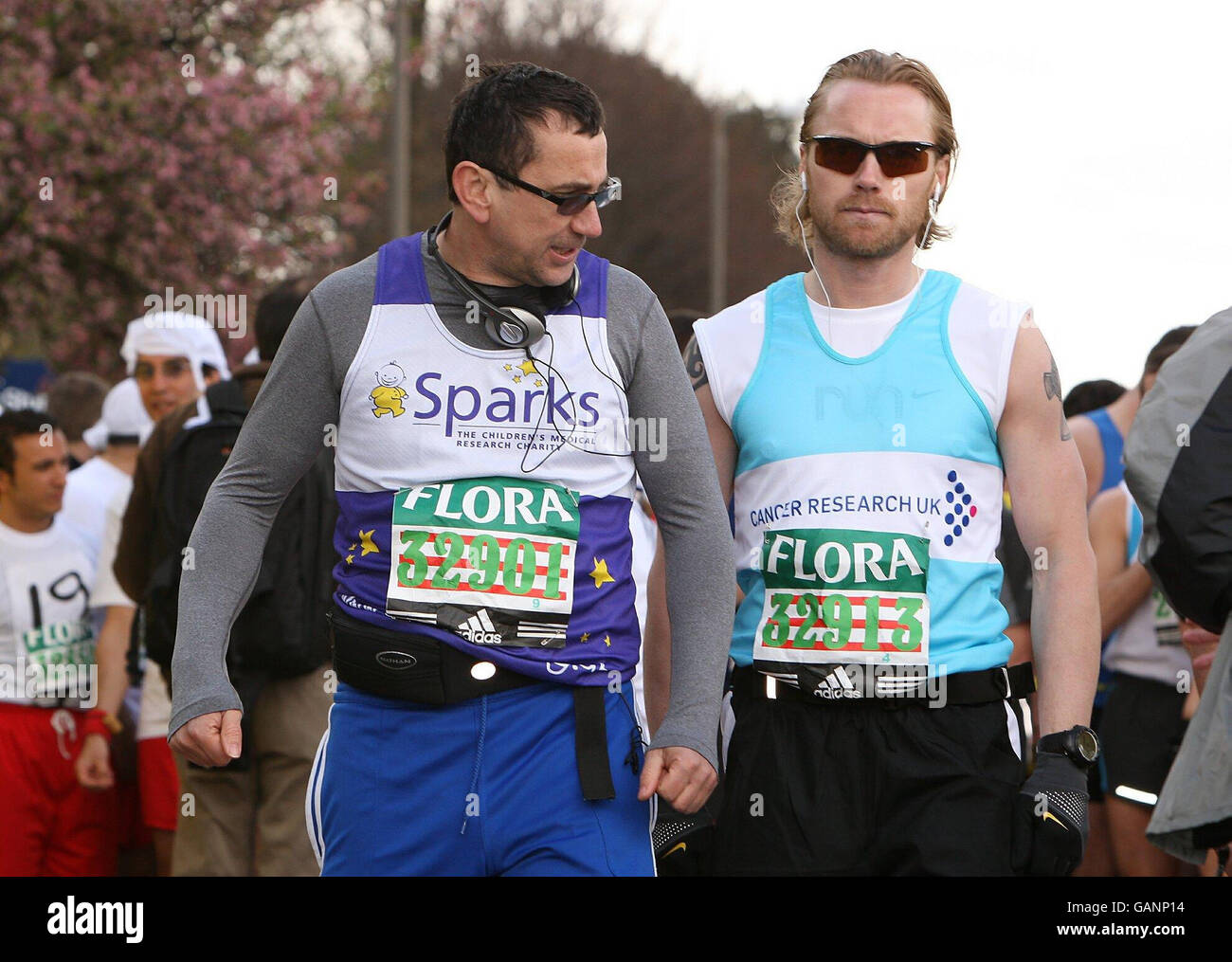 T-shirt Flora London Marathon 2003 – Taille XL – Souvenir De Course