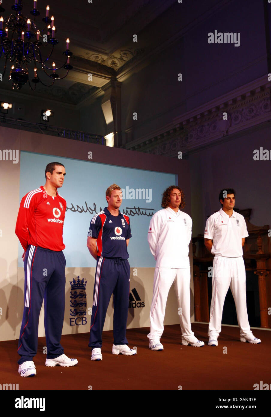 Cricket England Cricket Kit Launch Lords Cricket Ground Stock Photo