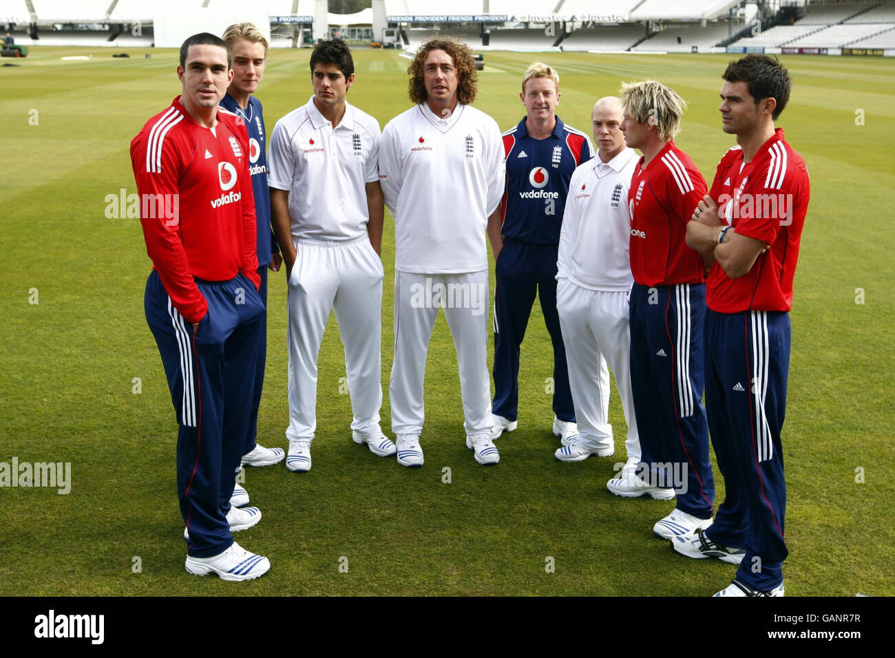 Cricket - England Cricket Kit Launch - Lords Cricket Ground Stock Photo