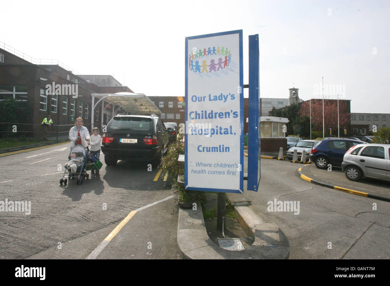 Our Lady's Children's Hospital in Crumlin, Dublin. Ireland's largest children's hospital has