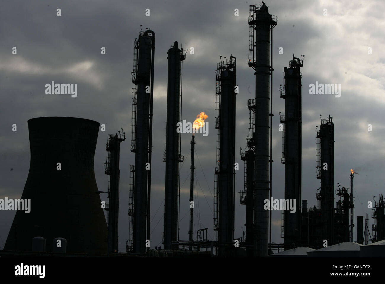 The Ineos refinery at Grangemouth, Scotland Stock Photo