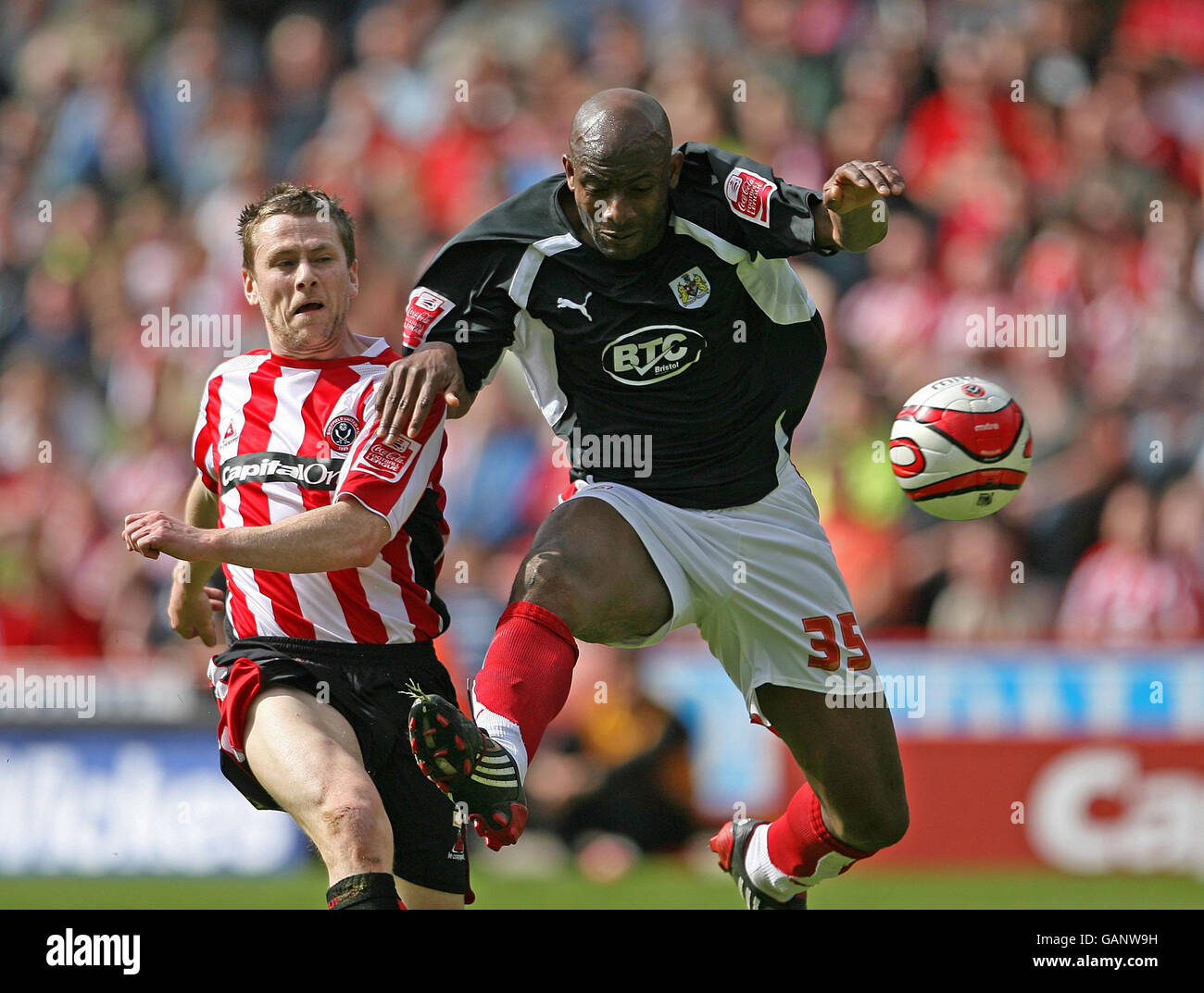 Soccer - Coca-Cola Football Championship - Sheffield United v Bristol City - Bramall Lane Stock Photo