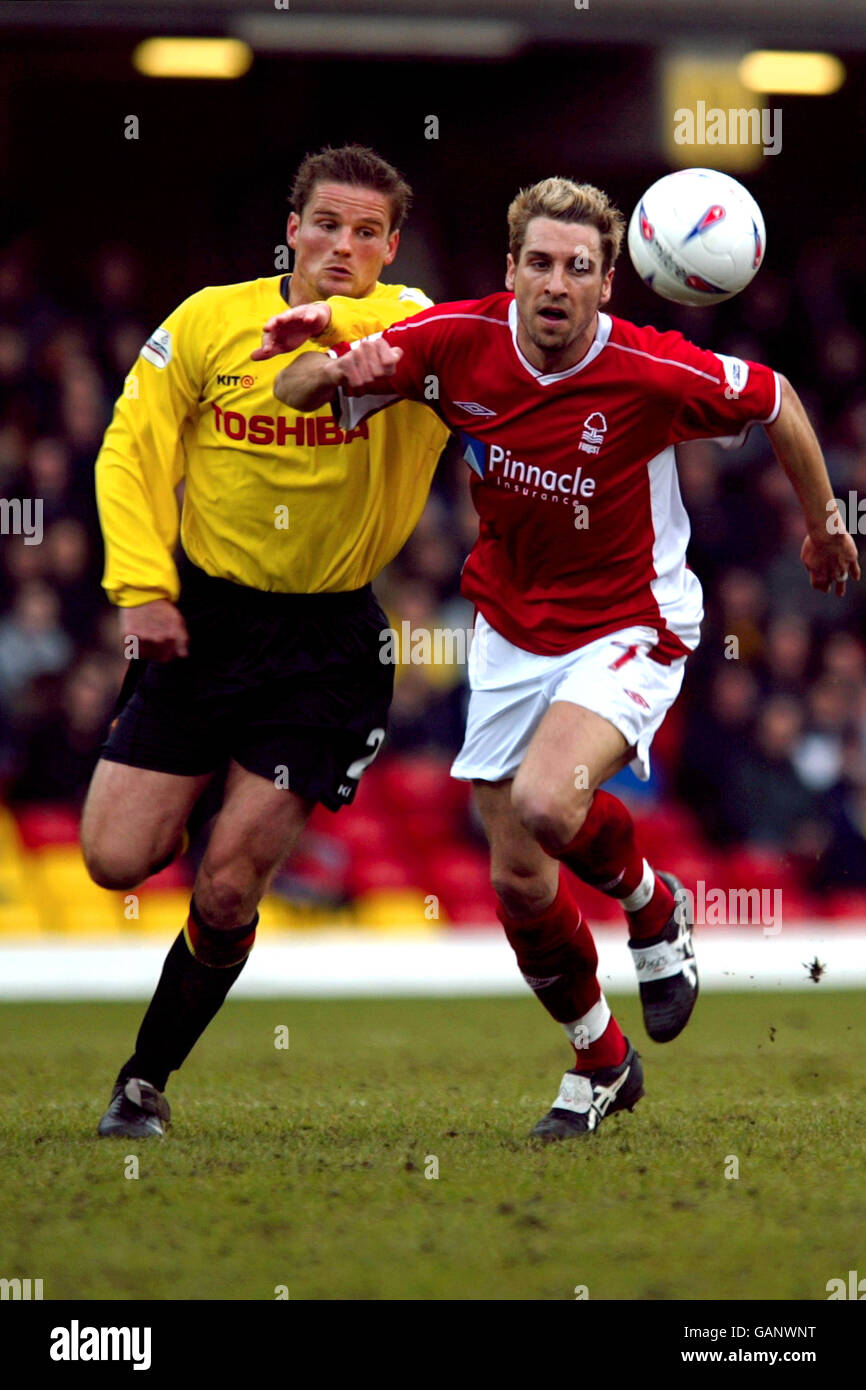 Soccer - Nationwide League Division One - Watford v Nottingham Forest Stock Photo