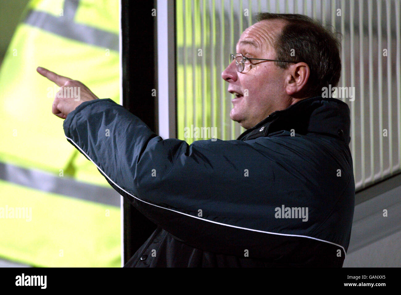 Soccer - Nationwide League Division Two - Notts County v Port Vale. Brian Horton, Port Vale manager Stock Photo