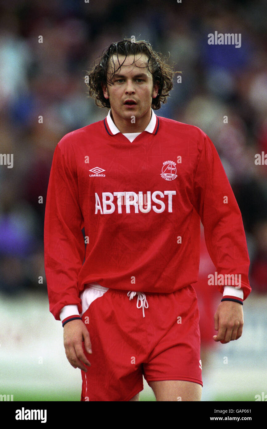 SCOTTISH SOCCER. LEE RICHARDSON, ABERDEEN Stock Photo Alamy