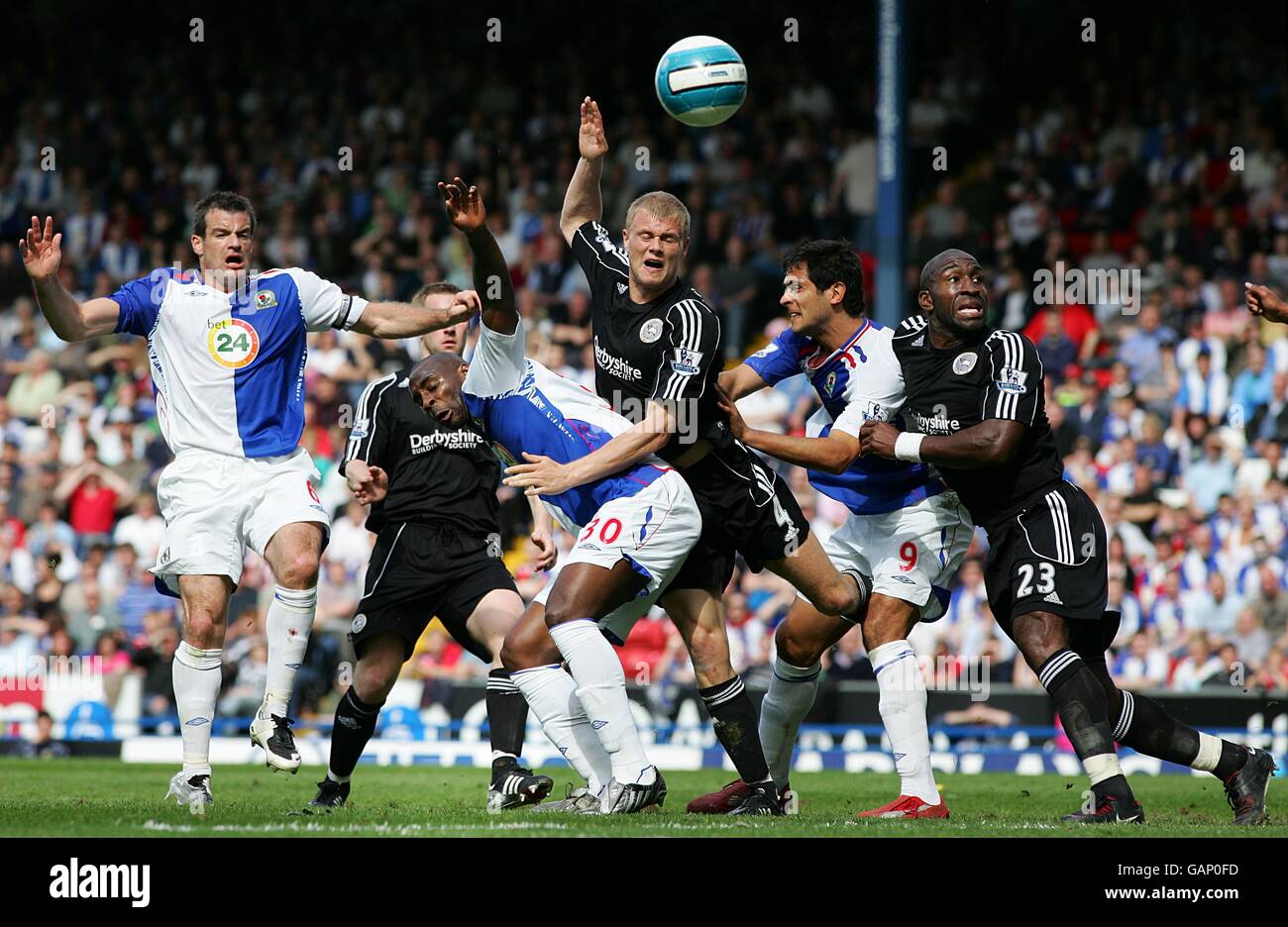 Soccer - Barclays Premier League - Blackburn Rovers v Derby County - Ewood Park Stock Photo