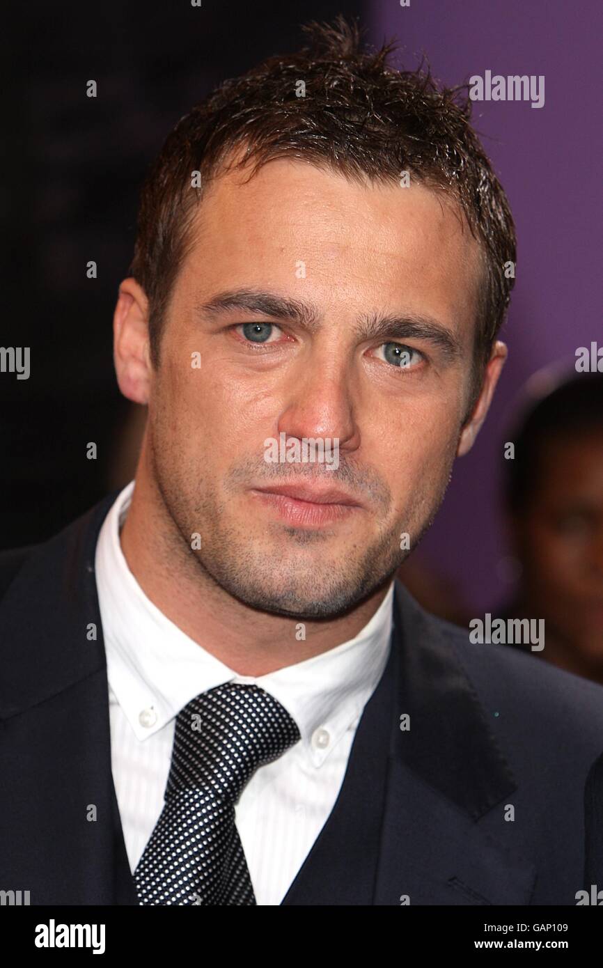 British Soap Awards 2008 - Arrivals - London. Jamie Lomas arrives for ...