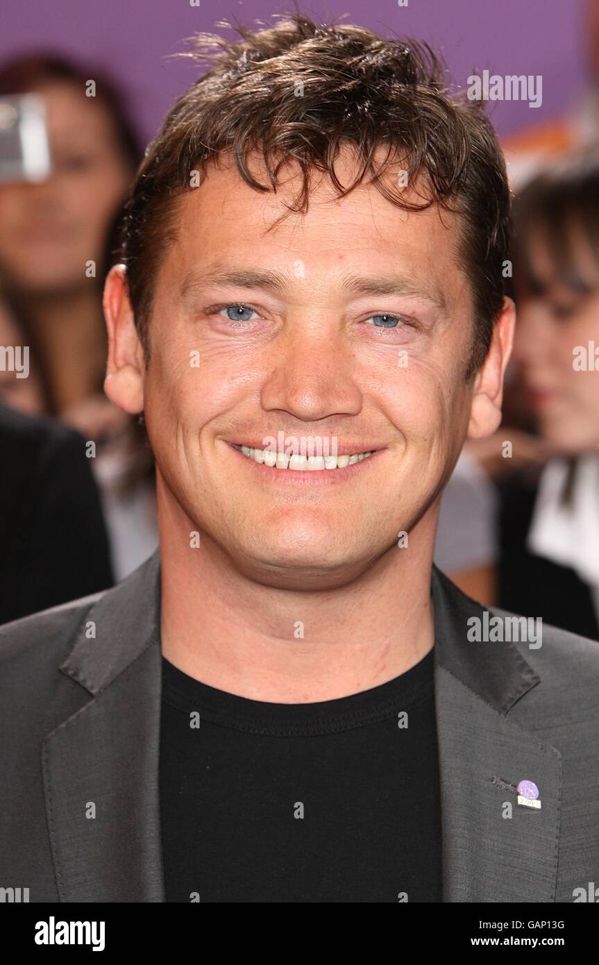 Sid Owen arrives for the British Soap Awards 2008 at BBC Television Centre, Wood Lane, London, W12. Stock Photo