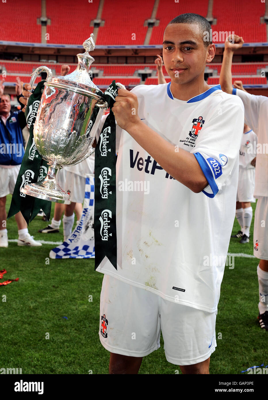 Soccer FA Vase Final Kirkham & Wesham v Lowestoft Town Wembley Stadium Stock Photo Alamy