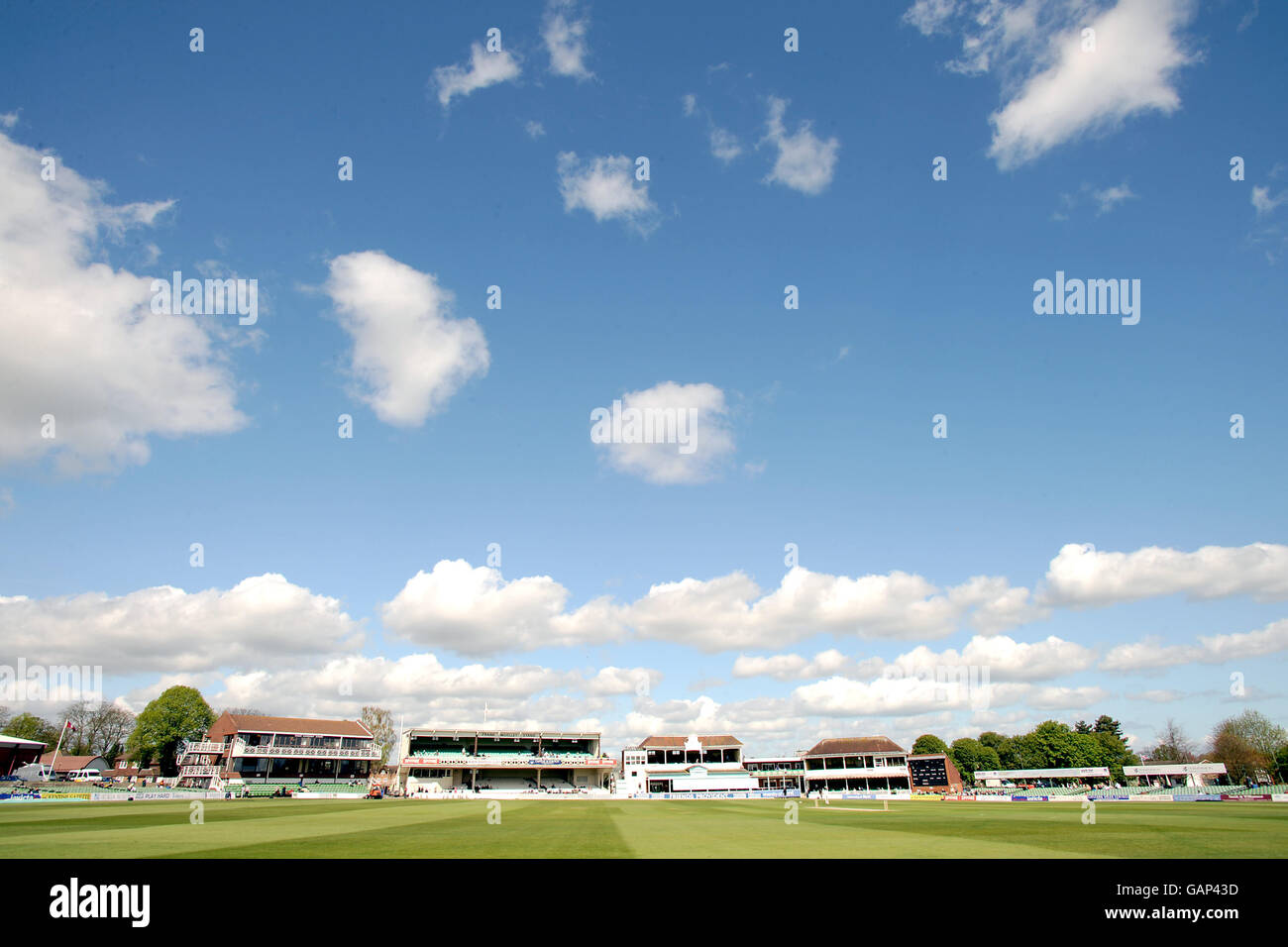 Cricket - Tour Match - Day 1 - Kent v New Zealand - St Lawrence Ground Stock Photo