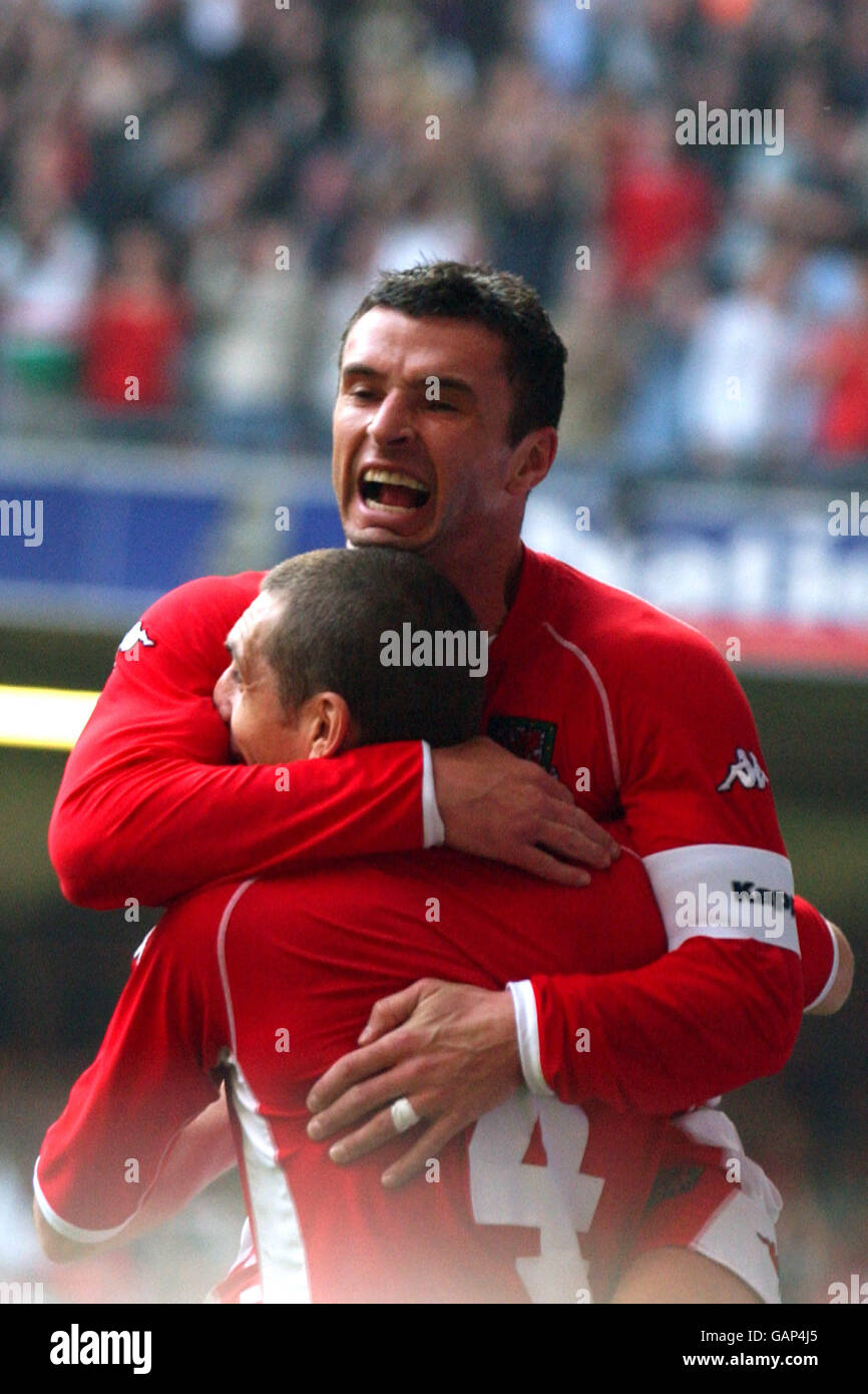 Soccer European Championships 2004 Qualifying Group Nine Wales v