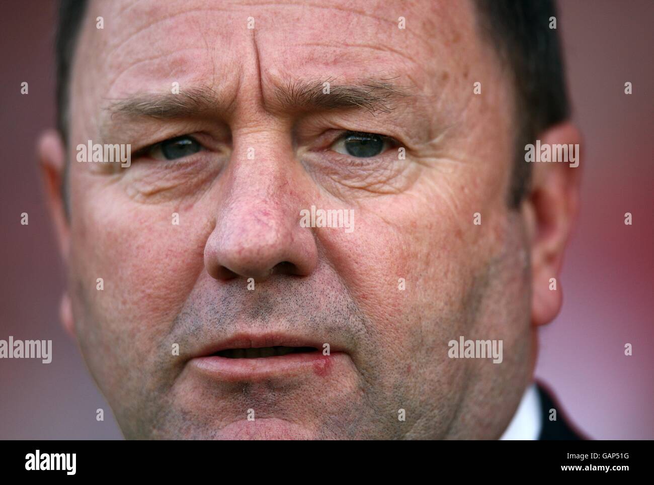 Soccer - Coca-Cola Football League Championship - Play Off Semi Final - Second Leg - Bristol City v Crystal Palace - Ashton Gate. Bristol City manager Gary Johnson Stock Photo