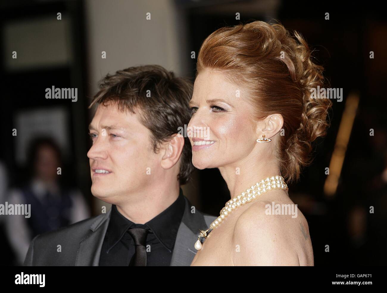 Sid Owen and Patsy Palmer arrive for the British Academy Television Awards at the London Palladium, W1. Stock Photo