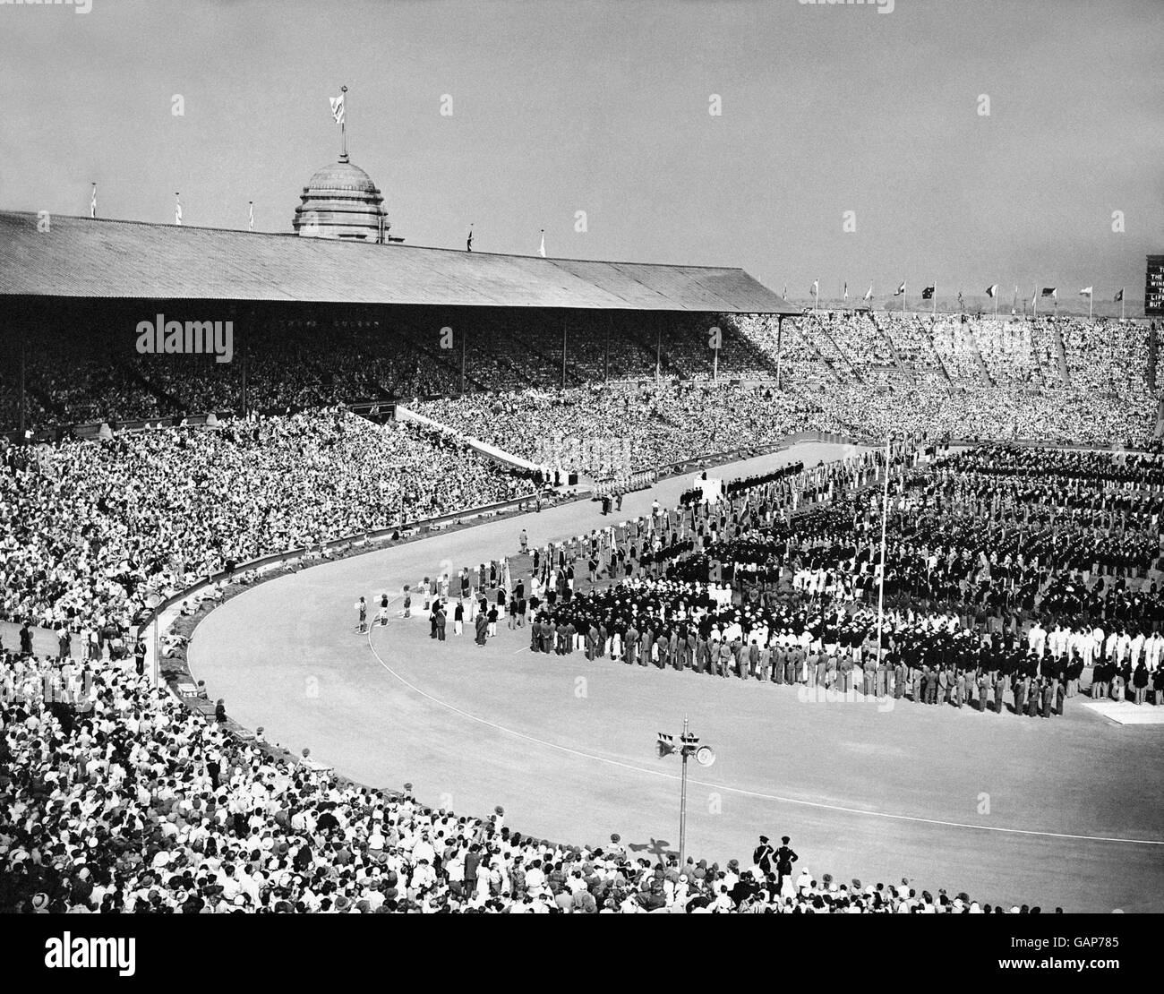 London Olympic Games 1948 - Opening Ceremony - Wembley Stadium Stock Photo