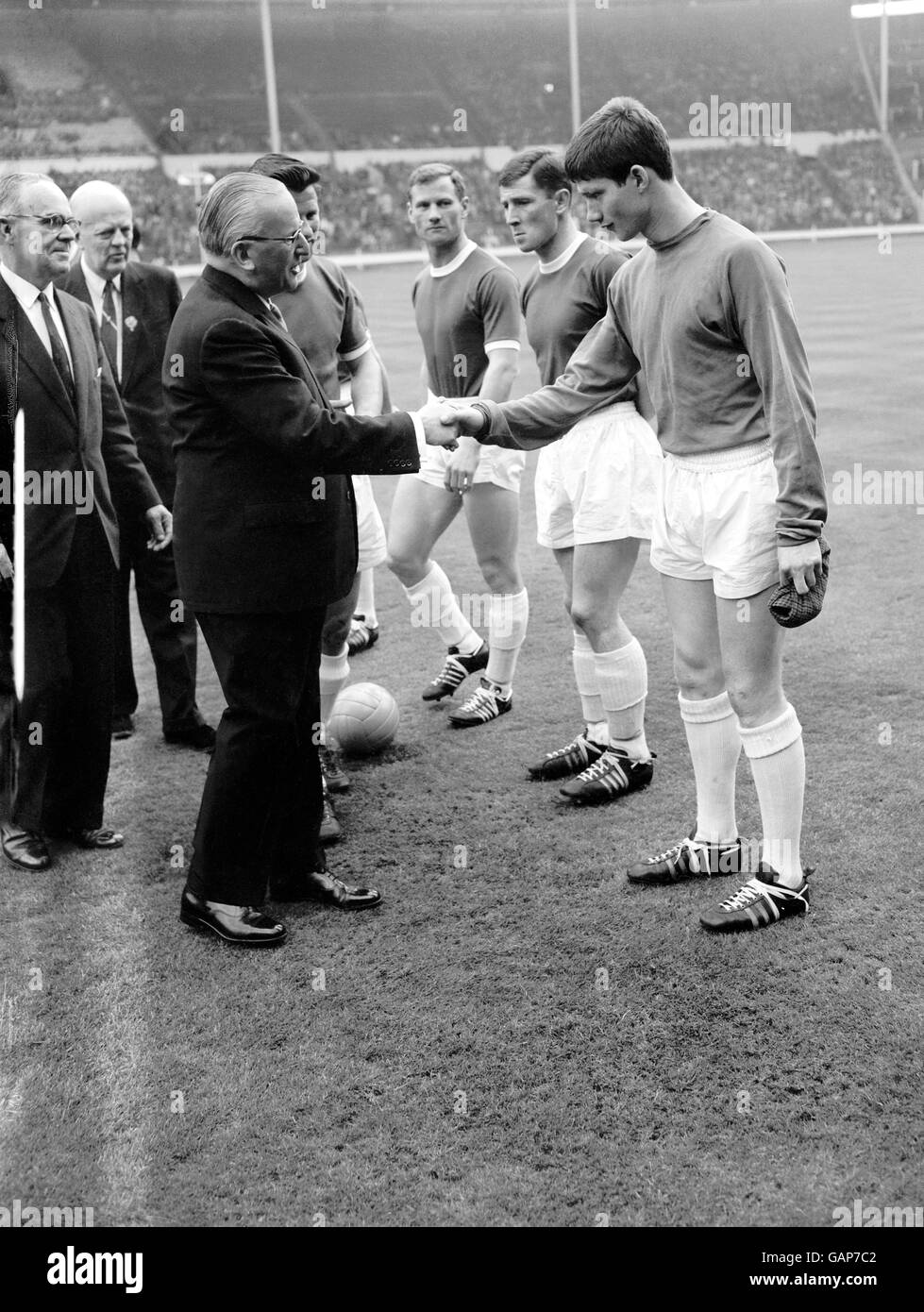 Soccer - FA Amateur Cup - Final - Wimbledon v Sutton United Stock Photo