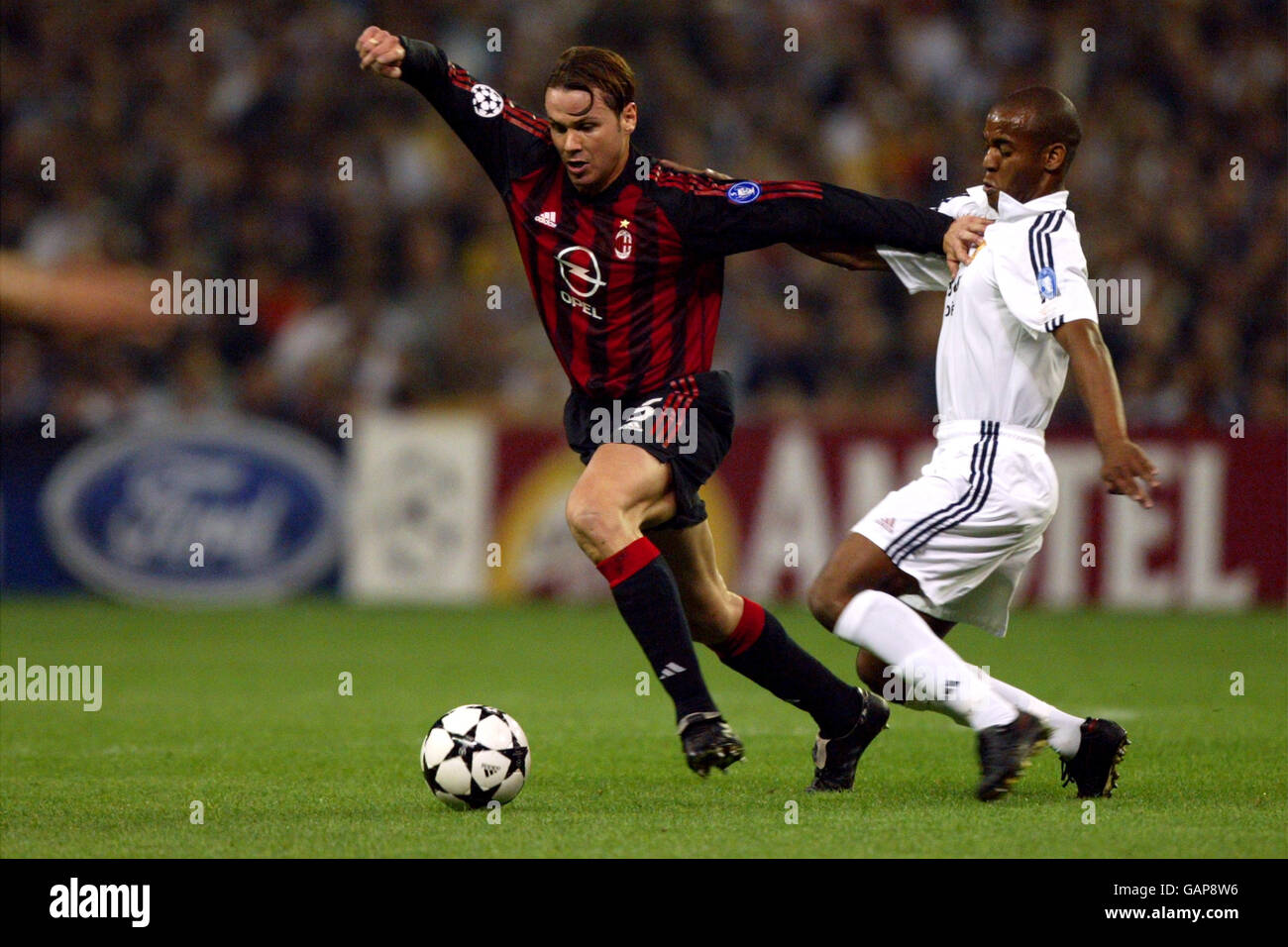 Soccer - UEFA Champions League - Group C - Real Madrid v AC Milan Stock Photo