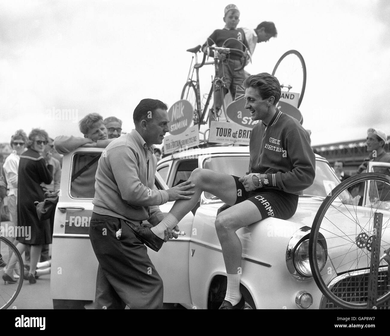 Cycling - Tour of Britain - London - 1960 Stock Photo
