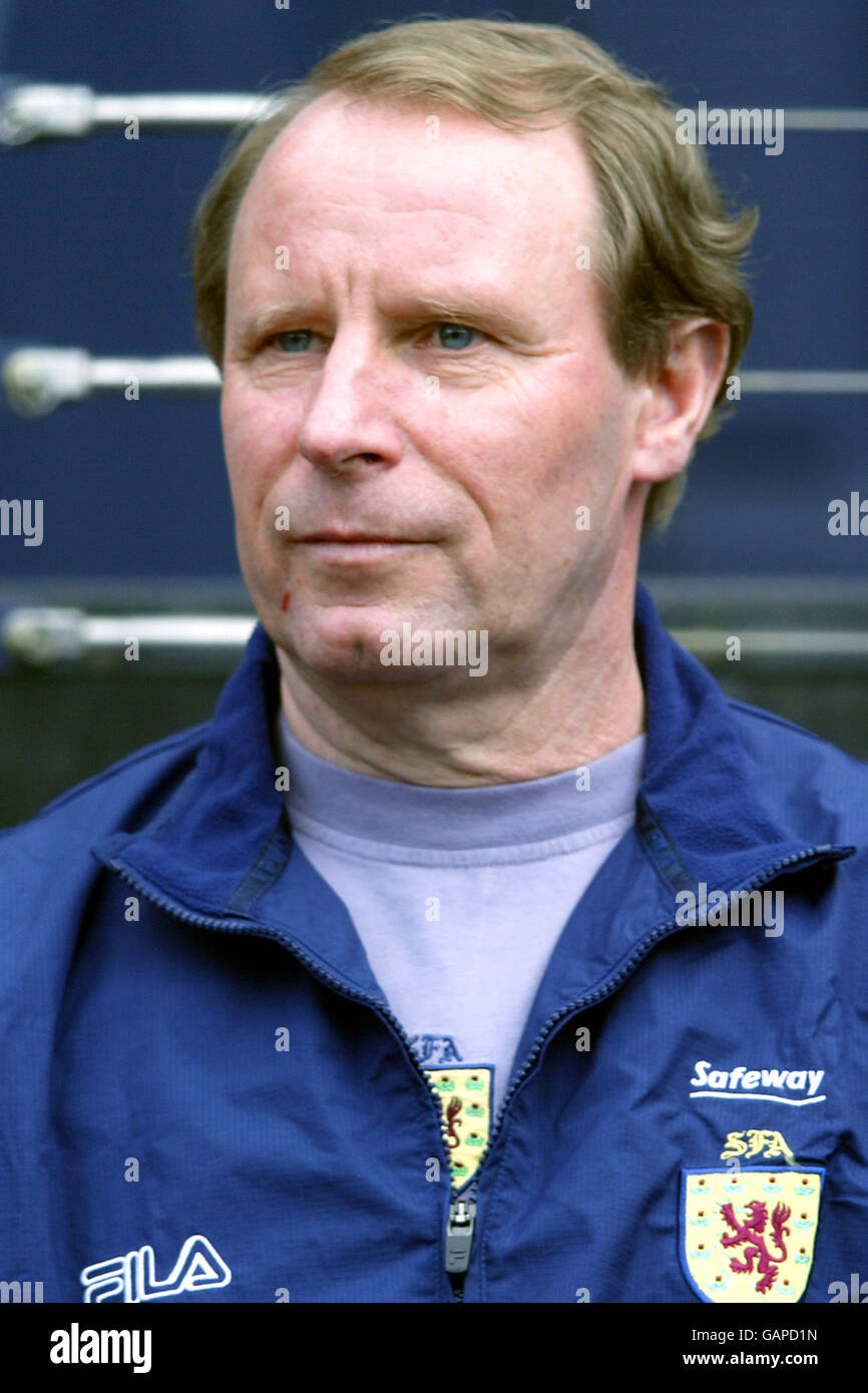 Soccer European Championships 2004 Qualifying Group Five Scotland v Iceland. Scotland's