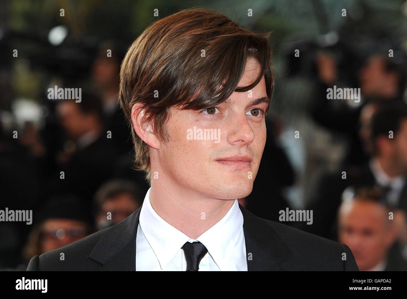 Sam Riley arrives for the screening of 'Blindness' during the 61st Cannes Film Festival in Cannes, France. Stock Photo