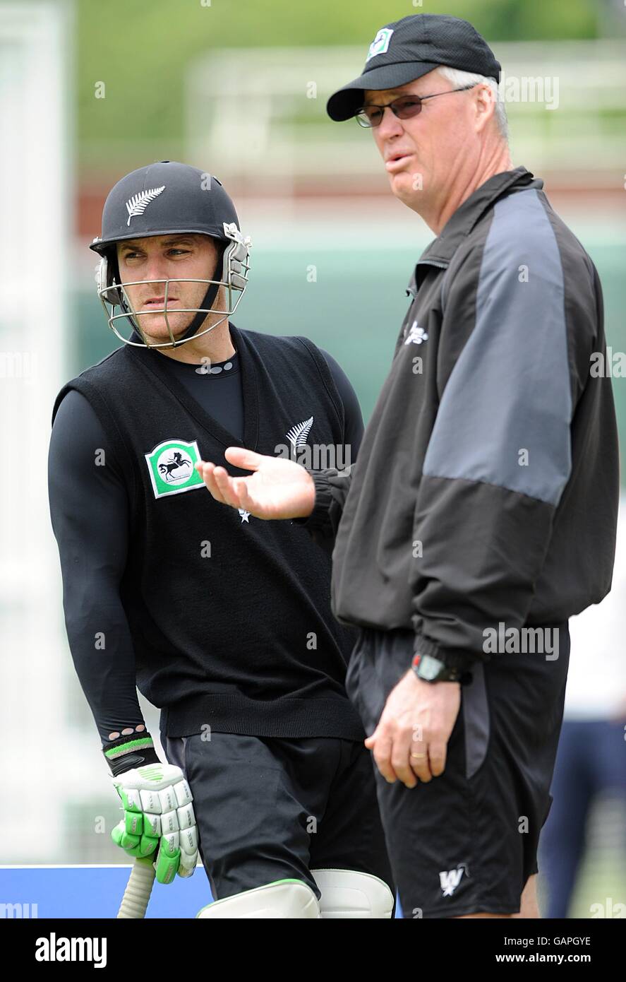 Cricket New Zealand Nets And Press Conference Old Trafford Cricket