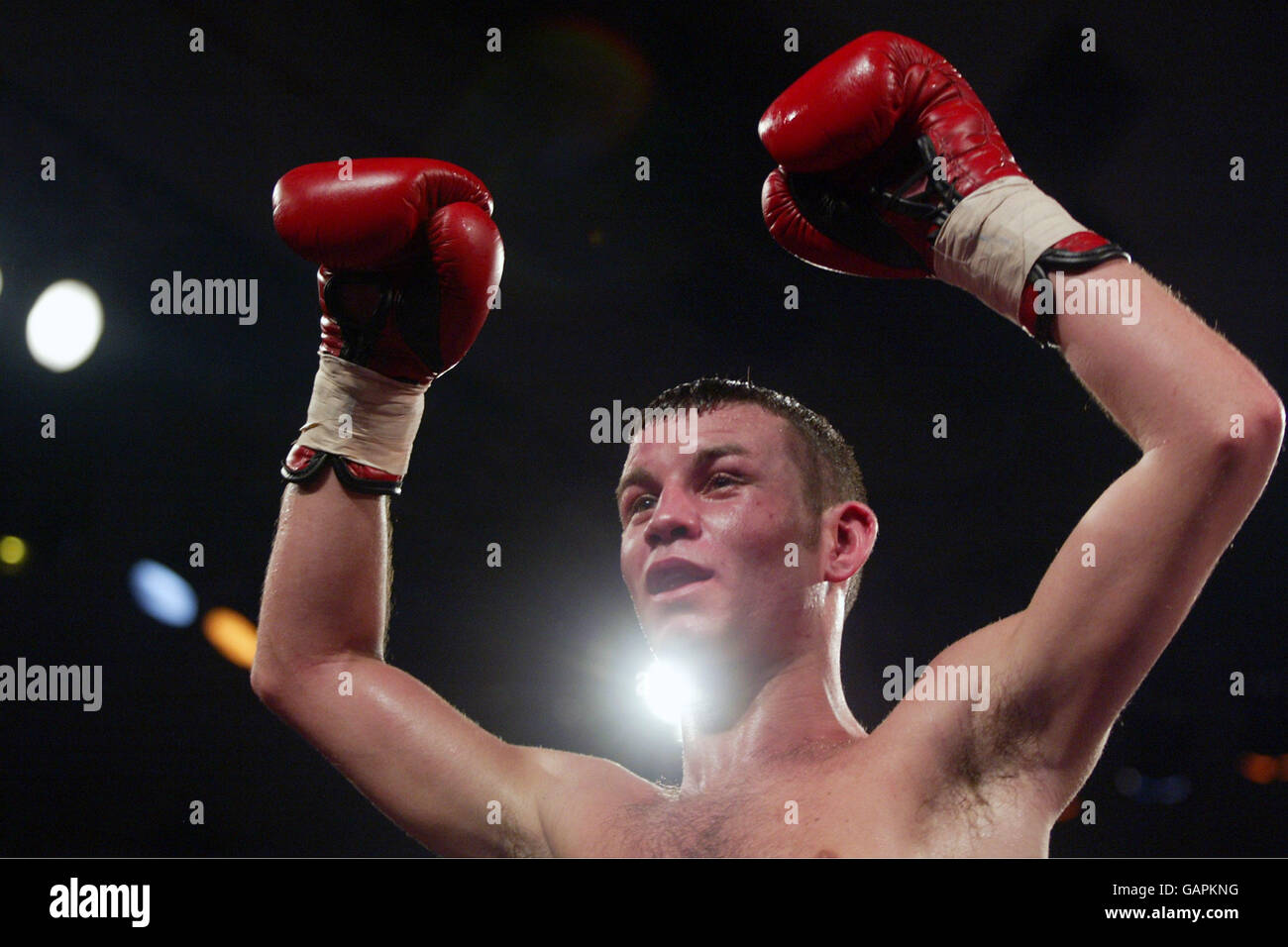 Boxing Commonwealth Featherweight Title Nicky Cook v Mishek