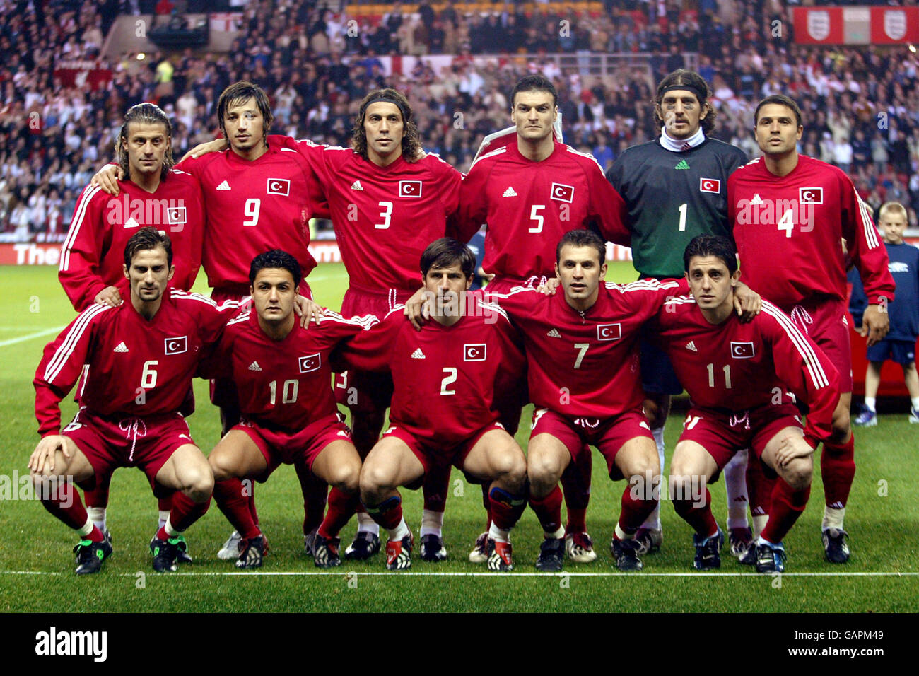 Soccer European Championships 2004 Qualifying Group Seven England