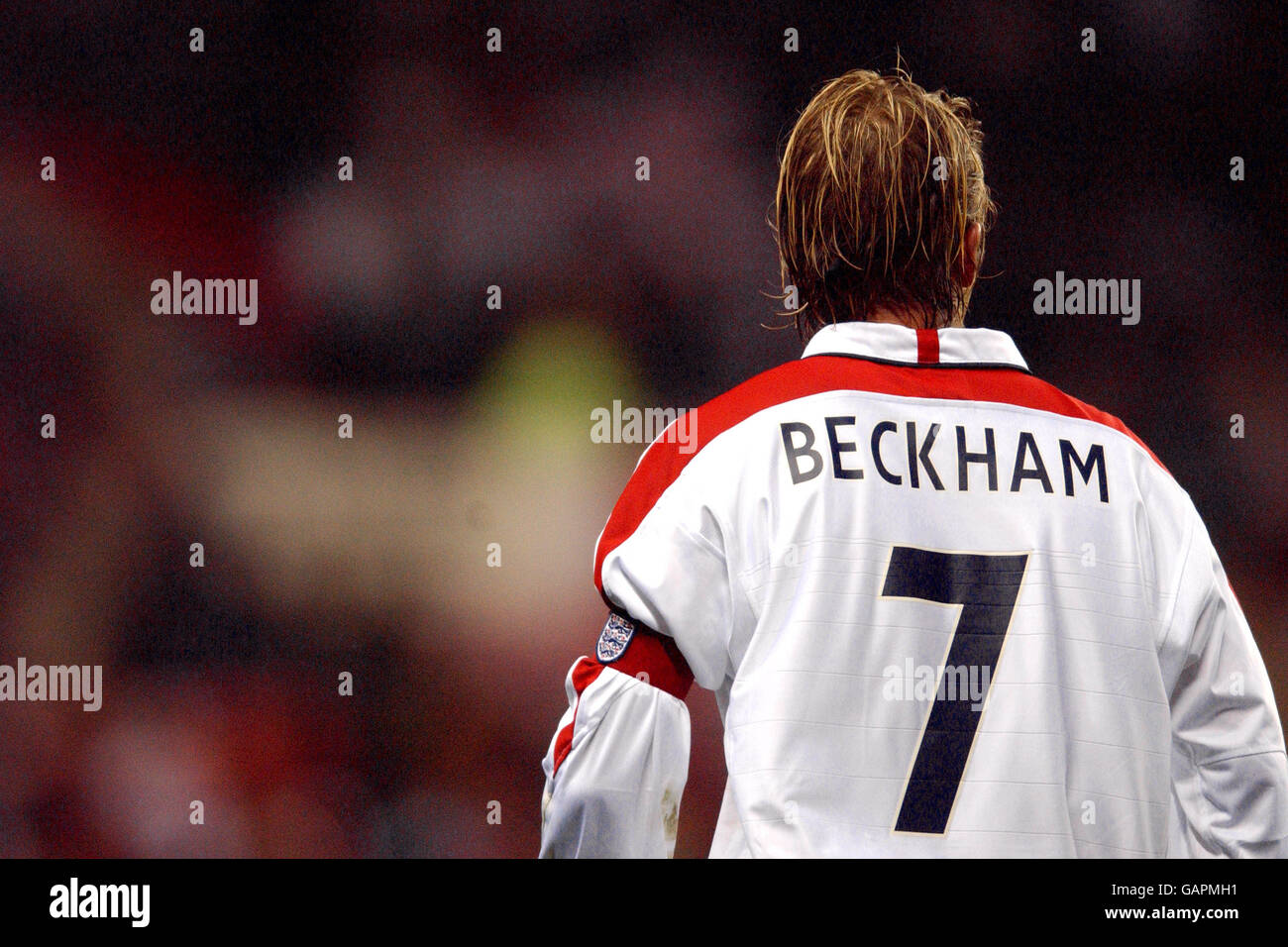 Beckham england 7 shirt hi-res stock photography and images - Alamy