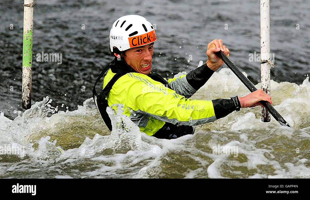 Olympics - Canoeing Photo Call - John Dudderidge House. Slalom canoeist David Florence during a photo call at John Dudderidge House, Nottingham. Stock Photo