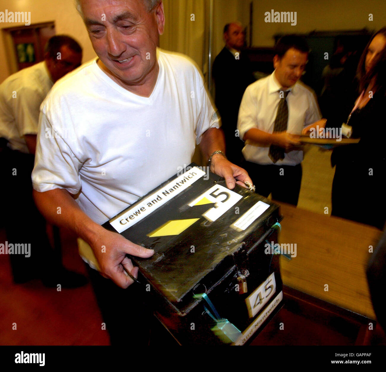 Crewe nantwich by election result announced hires stock photography and images Alamy