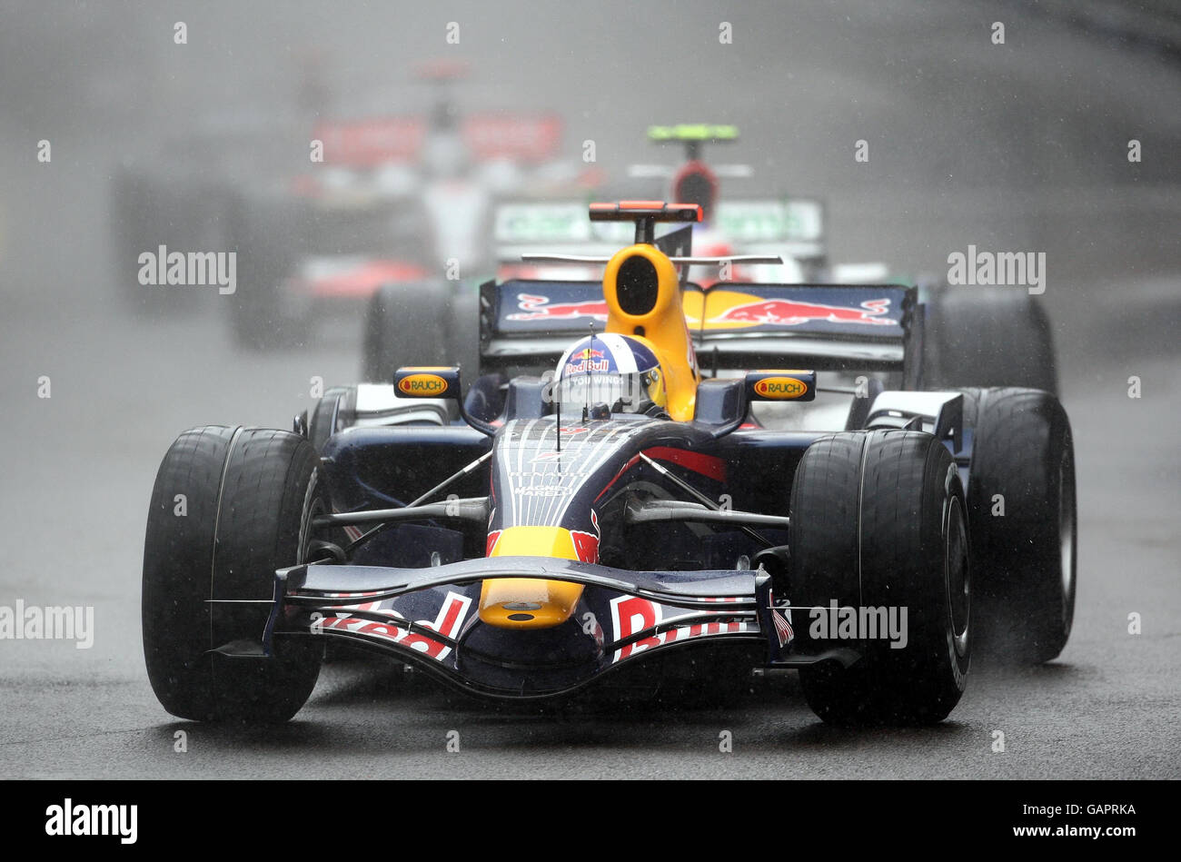pouch ildsted Verdensrekord Guinness Book Red Bull Racing's David Coulthard during The Monte Carlo Grand Prix, Monaco  Stock Photo - Alamy