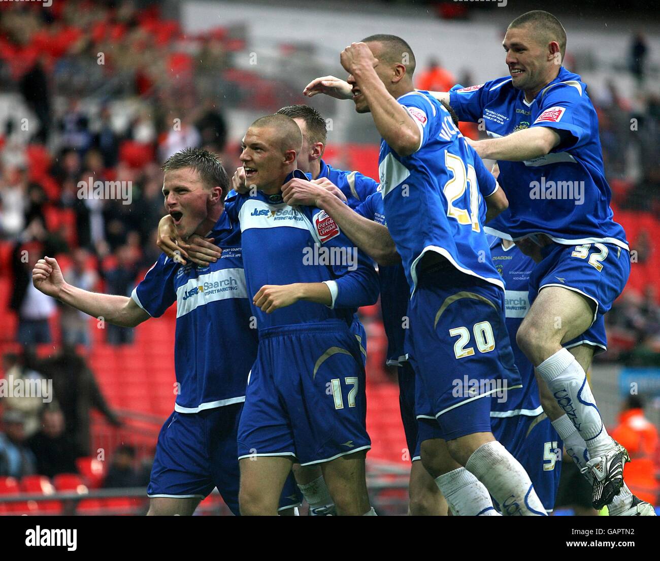 Soccer CocaCola Football League Two Play Off Final Stockport County v Rochdale