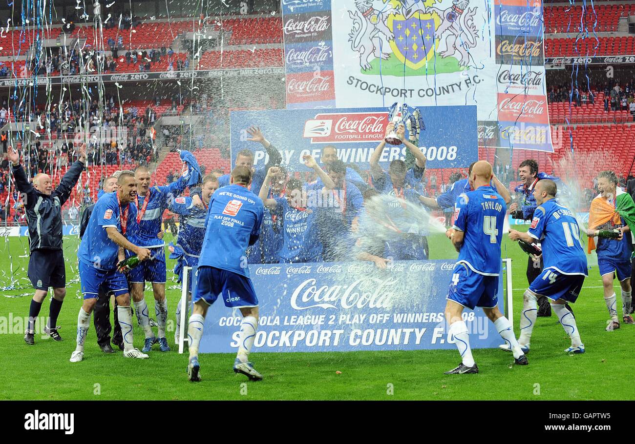 Soccer CocaCola Football League Two Play Off Final Stockport County v Rochdale