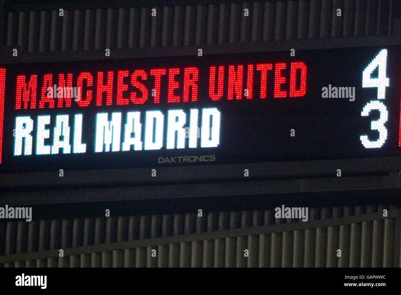 Uefa quarter final second leg Clearance