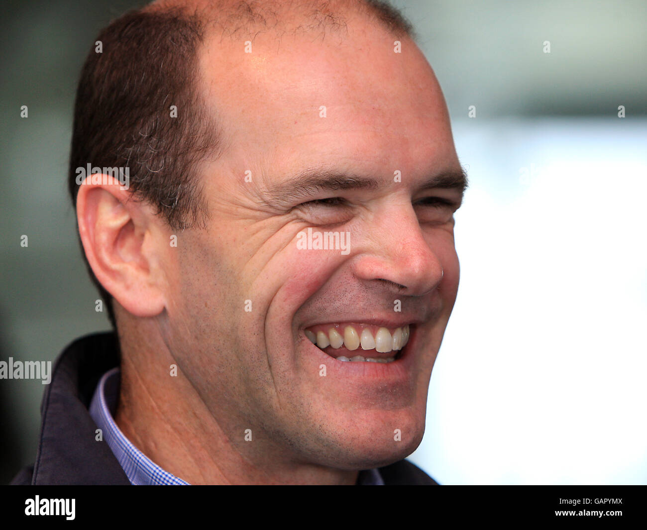 Horse Racing Breakfast with the Stars Epsom Downs Racecourse Stock