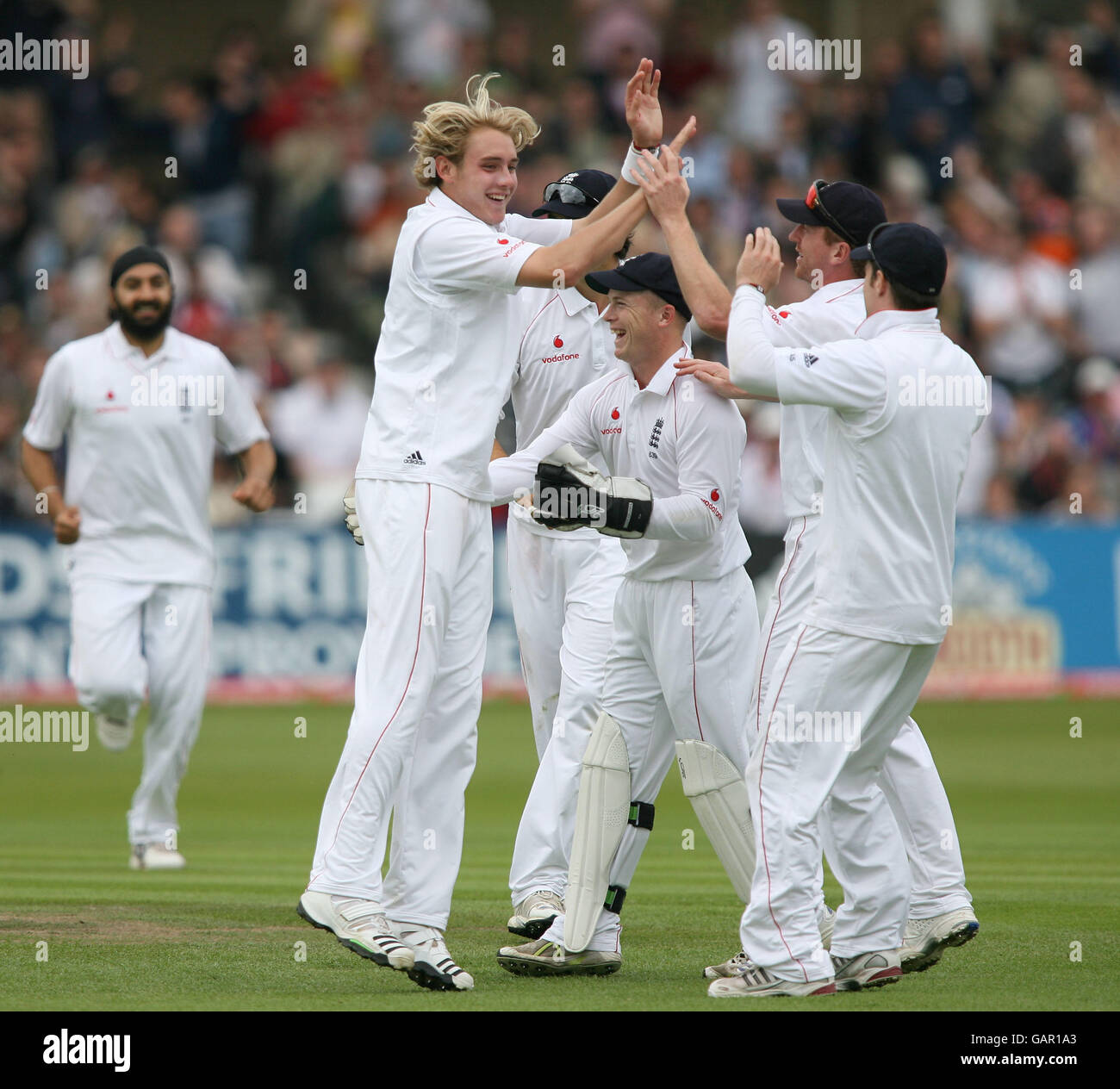 Cricket first test england v new zealand third day hires stock
