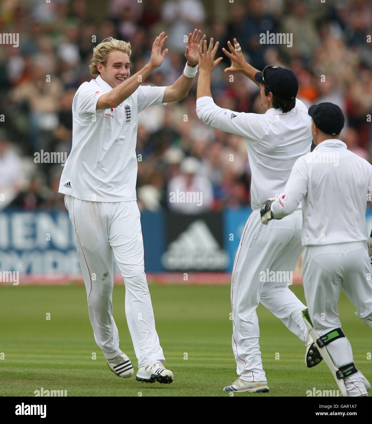 Cricket first test england v new zealand third day hires stock