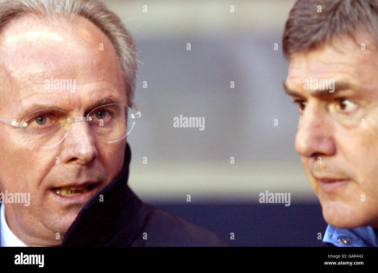 Soccer European Championships 2004 Qualifying Group Seven England v Turkey. England