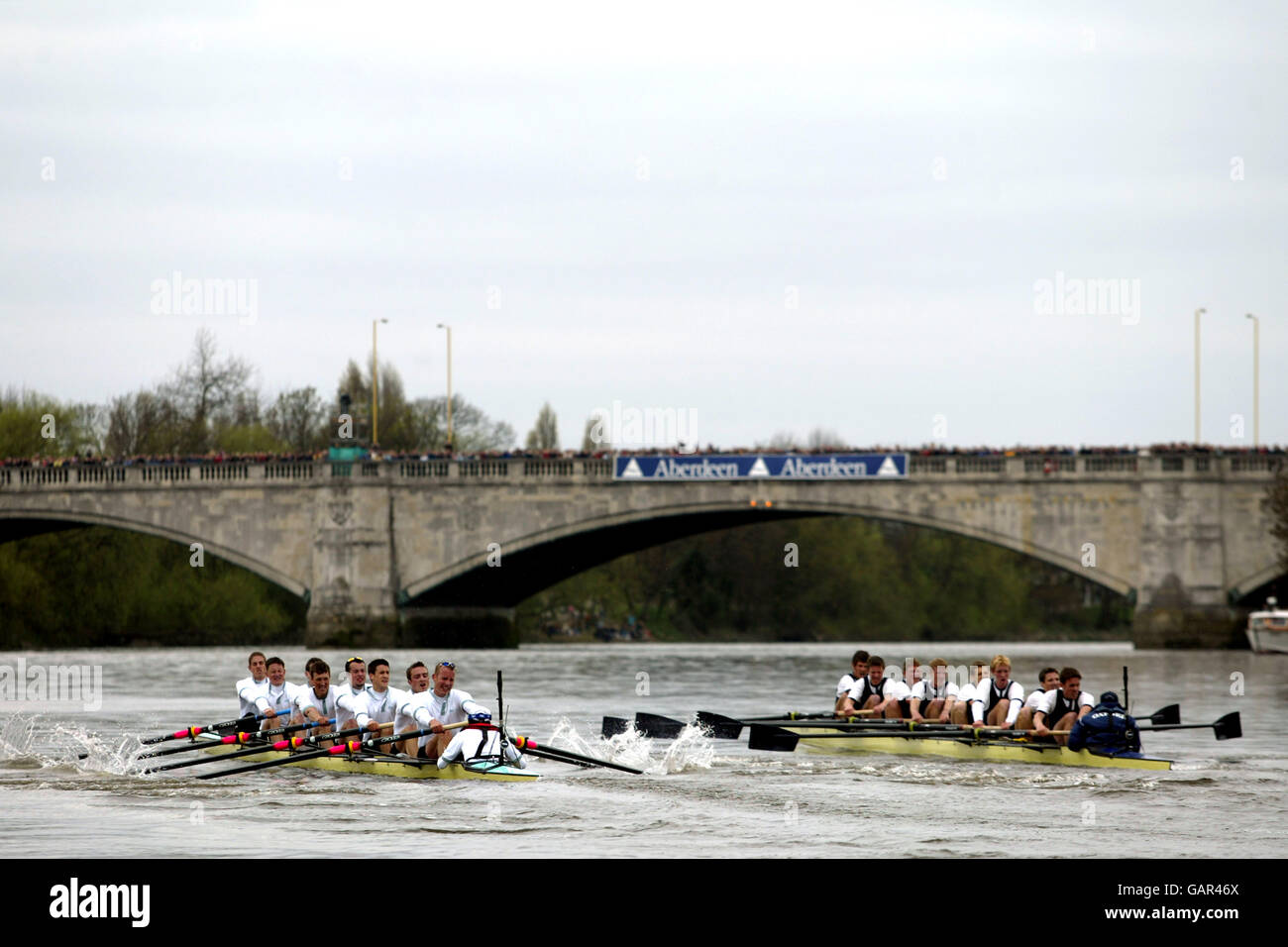 Rowing The 149th Boat Race Oxford v Cambridge Stock Photo Alamy