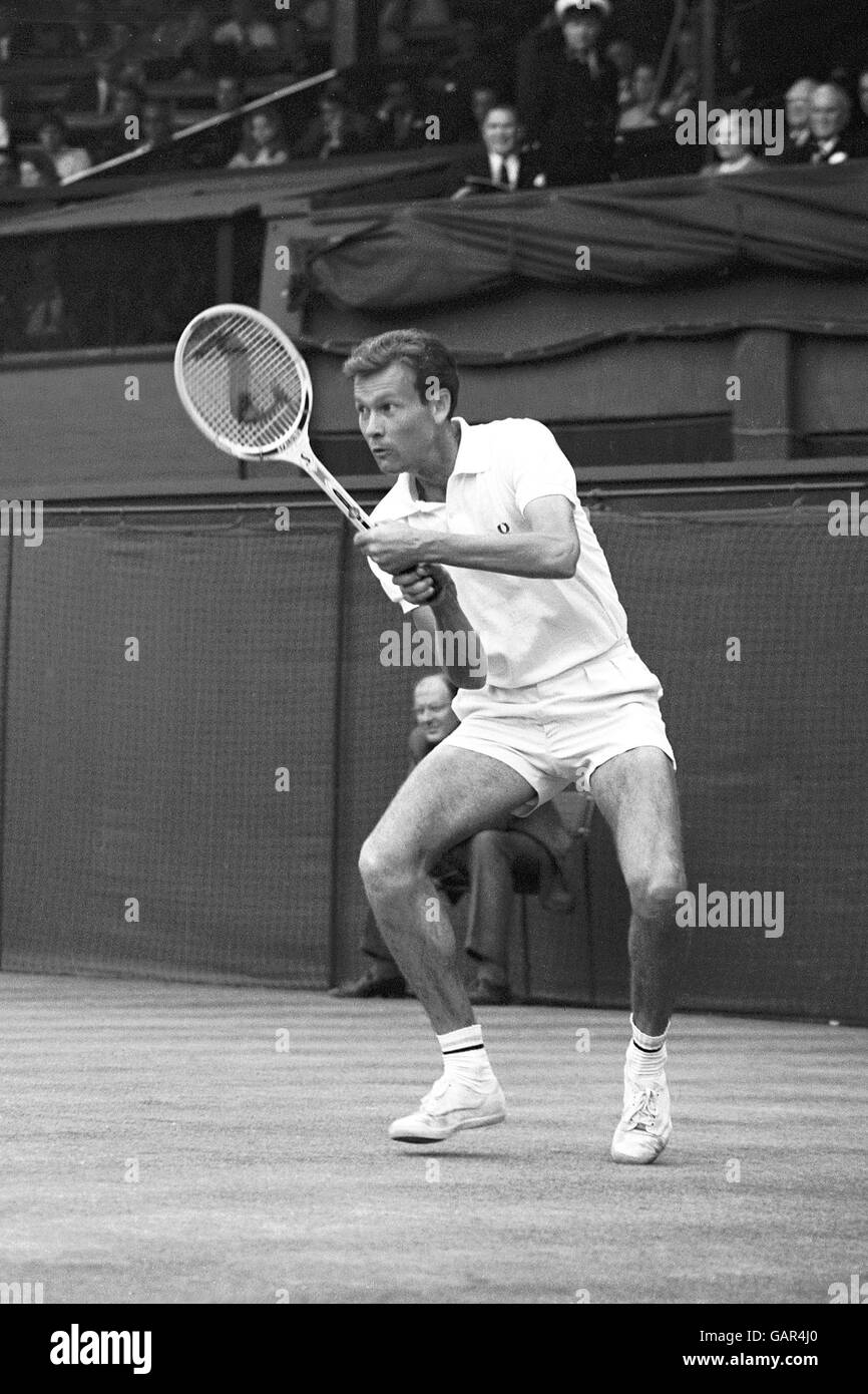 Tennis Wimbledon Championships Men's Singles Cliff Drysdale v
