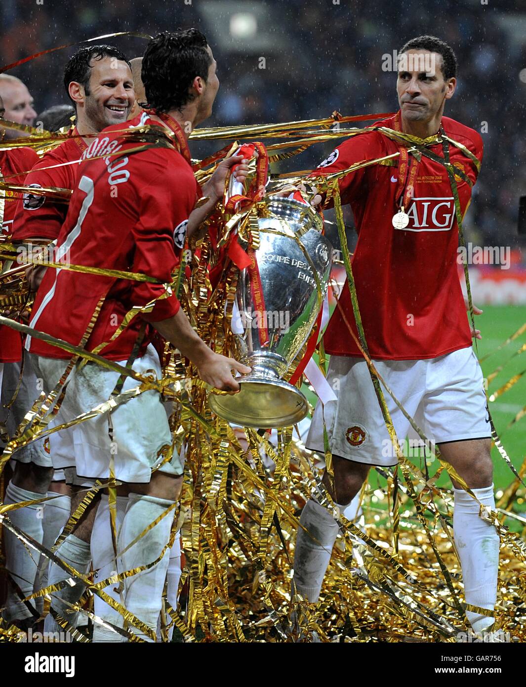 Manchester United Celebrate Winning Uefa Champions League Final Manchester United Celebrate Winning Uefa Champions League Final