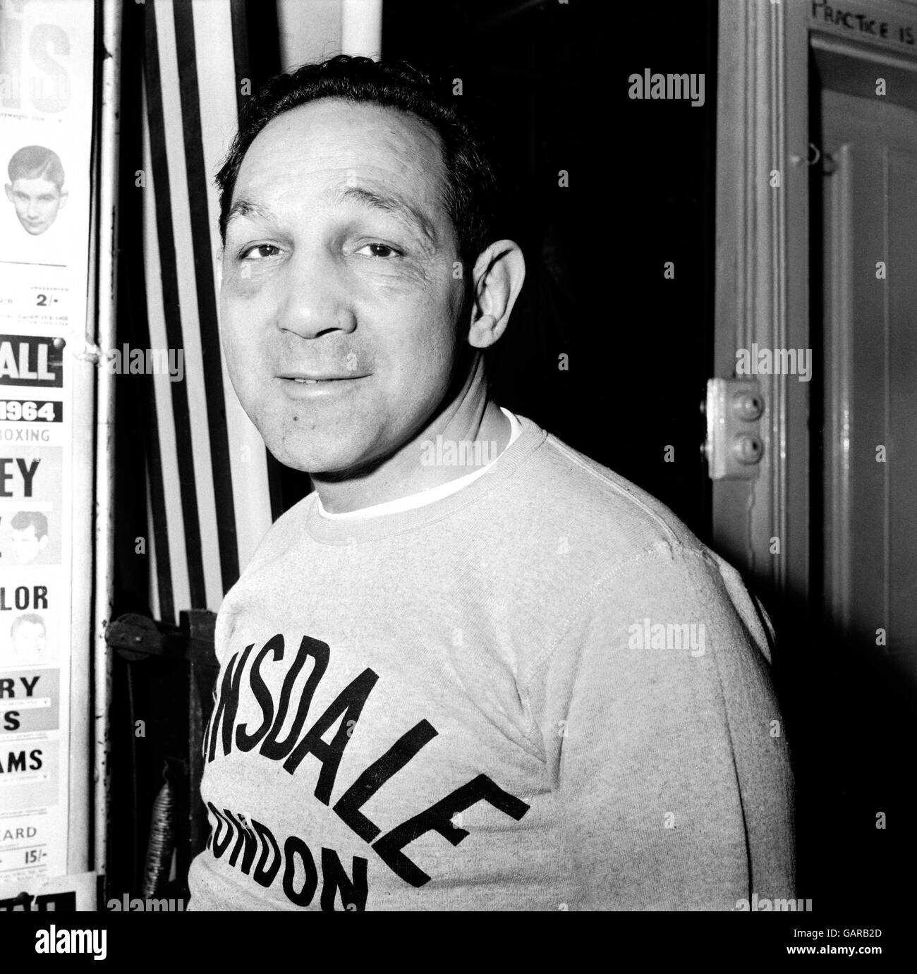 Boxing. Willie Pep, former World Featherweight Champion Stock Photo Alamy