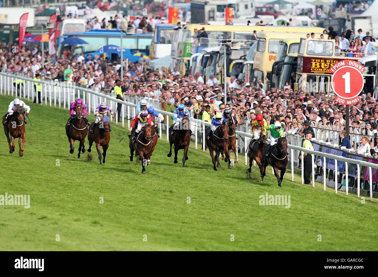 Horse Racing - 2008 Derby Festival - Derby Day - Epsom Downs Racecourse ...