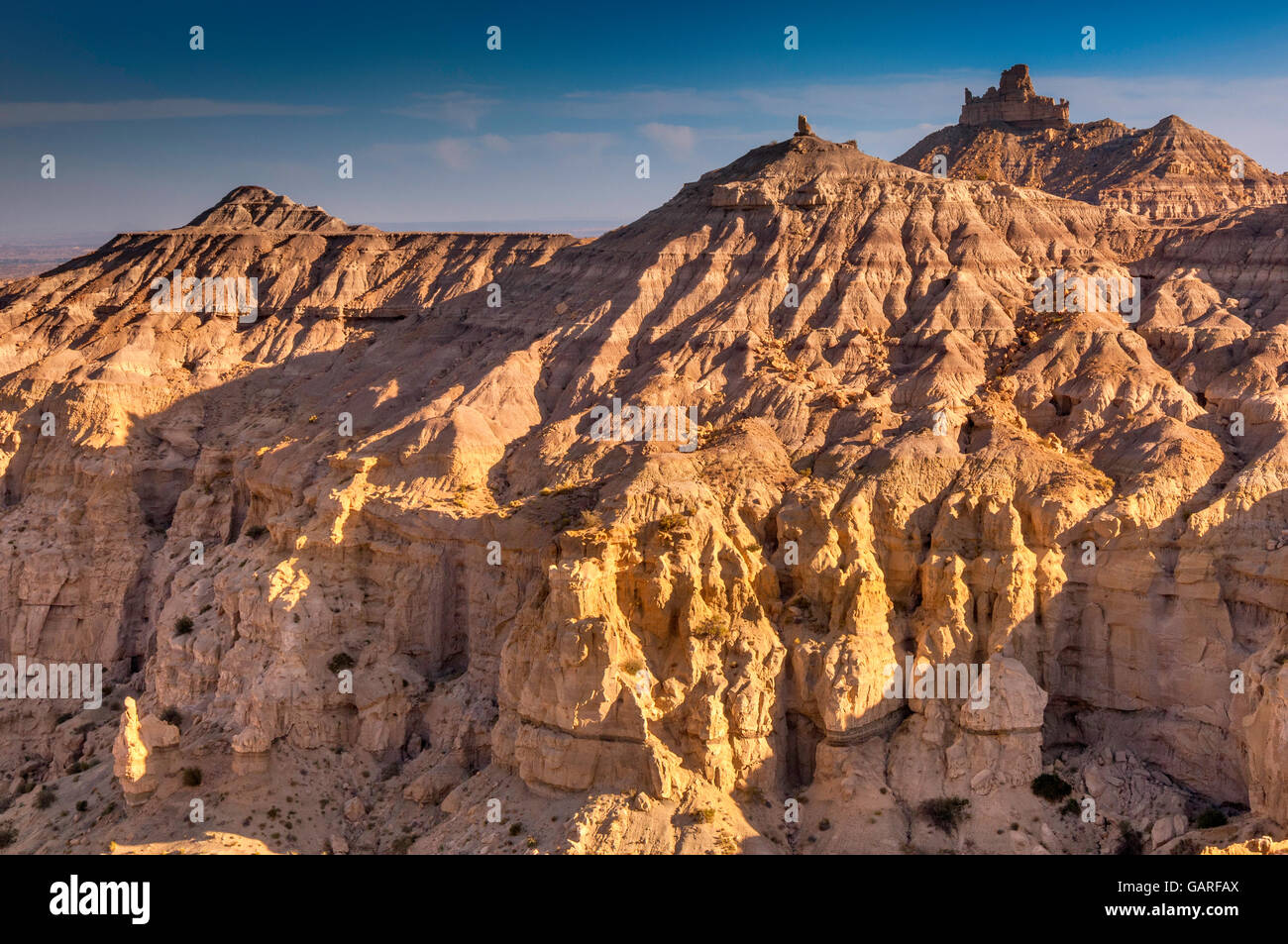 Badlands in Angel Peak National Recreation Area, near Bloomfield, New
