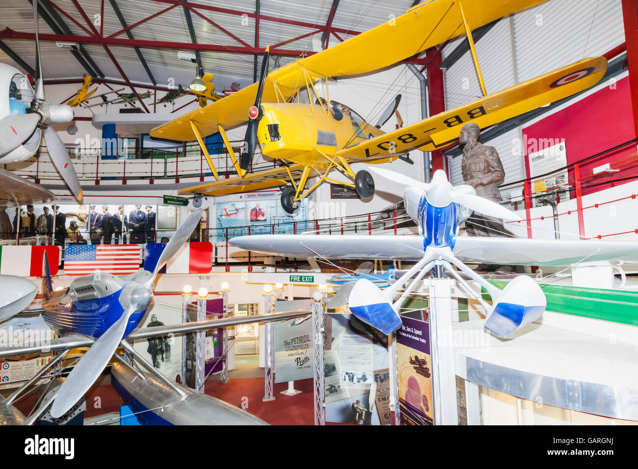 England, Hampshire, Southampton, The Solent Sky Museum, Display of