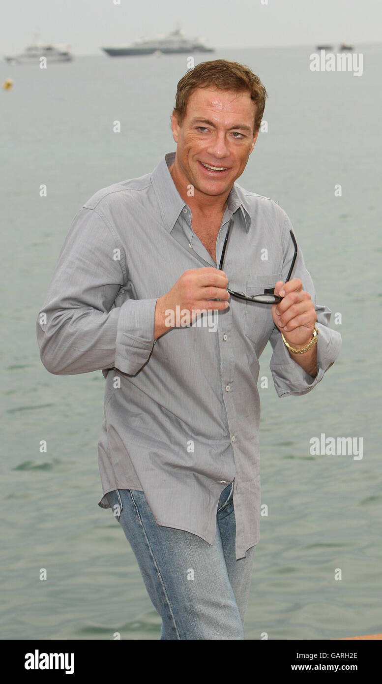 Ap out jean claude van damme is seen at a photocall on the majestic pier in  cannes, france. hi-res stock photography and images - Alamy