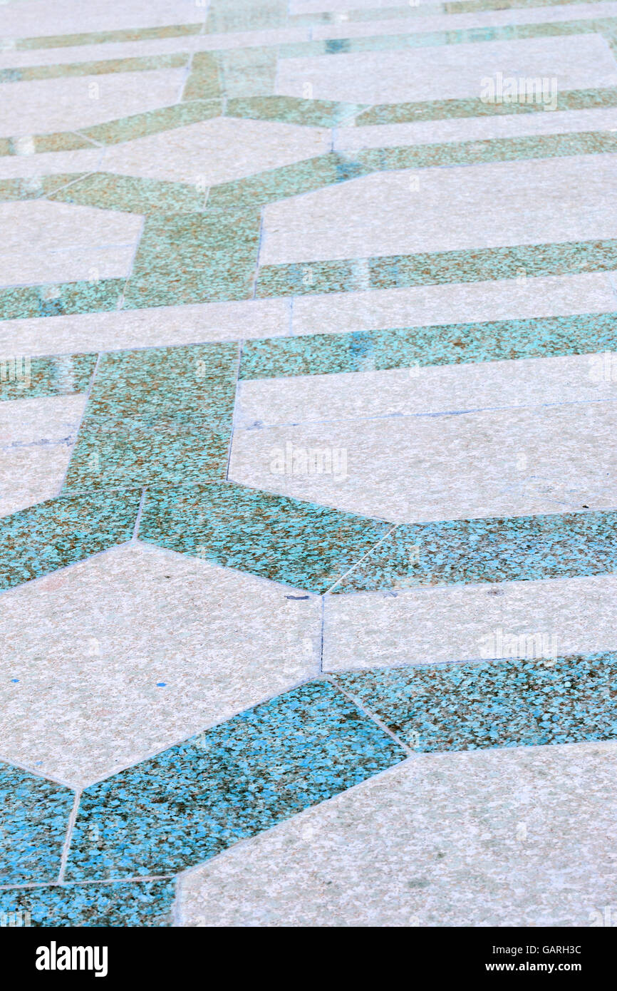 in oman abstract pavement in the old steet and colors Stock Photo - Alamy