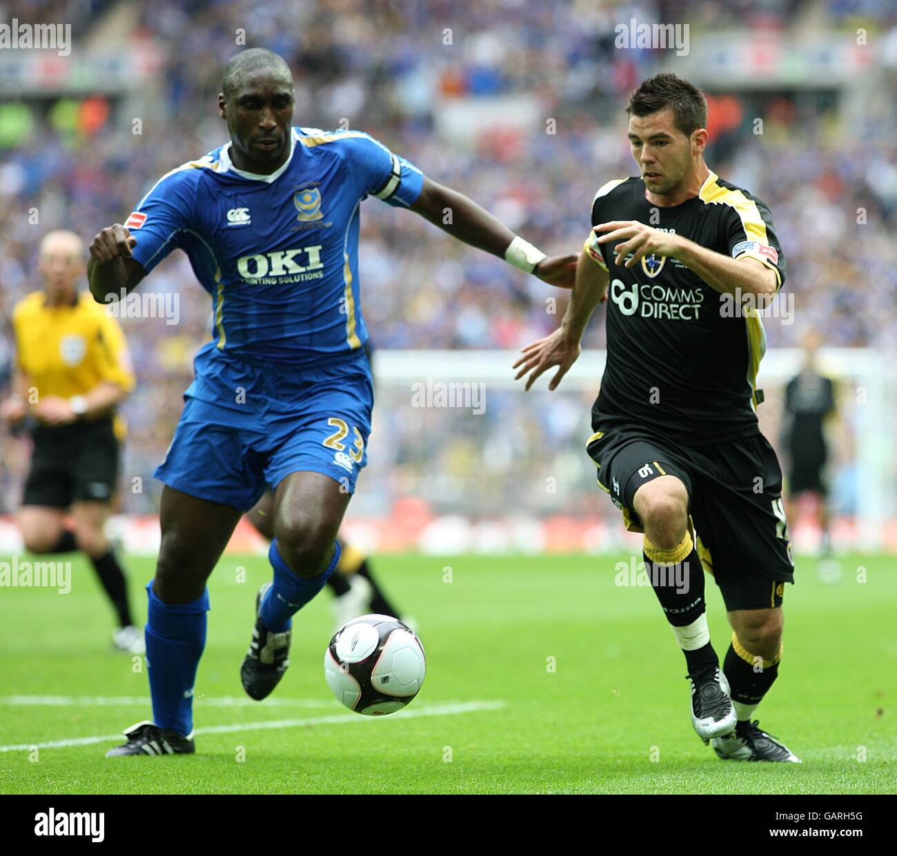 Soccer FA Cup Final Portsmouth v Cardiff City Wembley Stadium Stock Photo Alamy