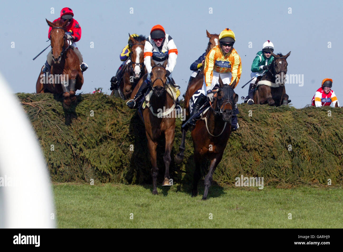 Horse Racing - The Martell Grand National Meeting 2003 - Aintree Stock Photo