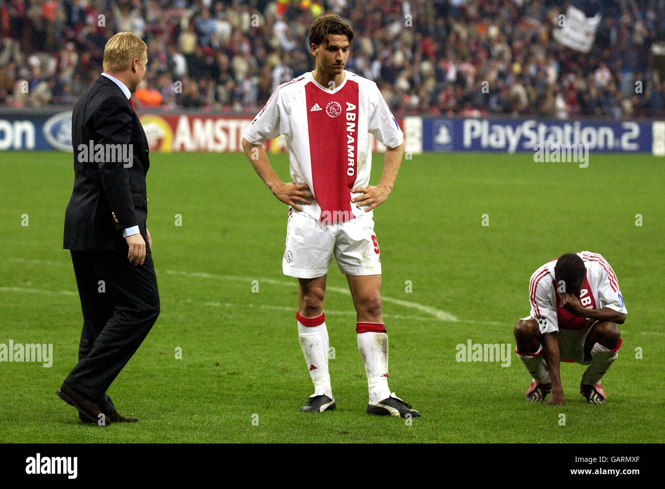 Soccer - UEFA Champions League - Quarter Final - Second Leg - AC Milan v Ajax Stock Photo