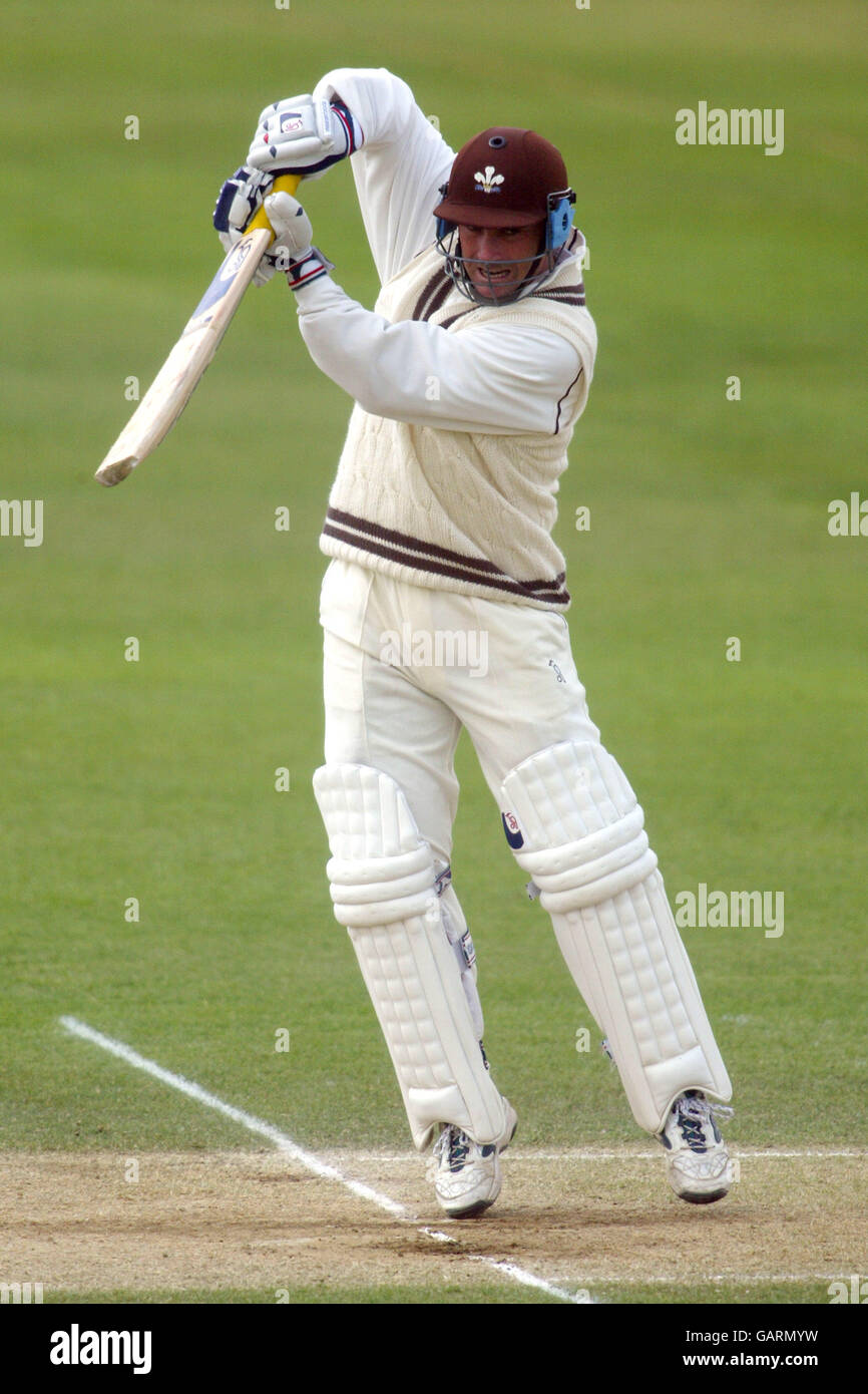 Cricket - Frizzell County Cricket Championship - Surrey v Lancashire - Day Three. Graham Thorpe, Surrey CCC Stock Photo